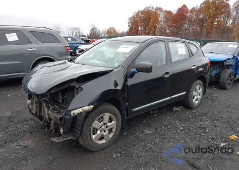 2013 Nissan Rogue S из США, поврежденный, VIN JN8AS5MV9DW127953